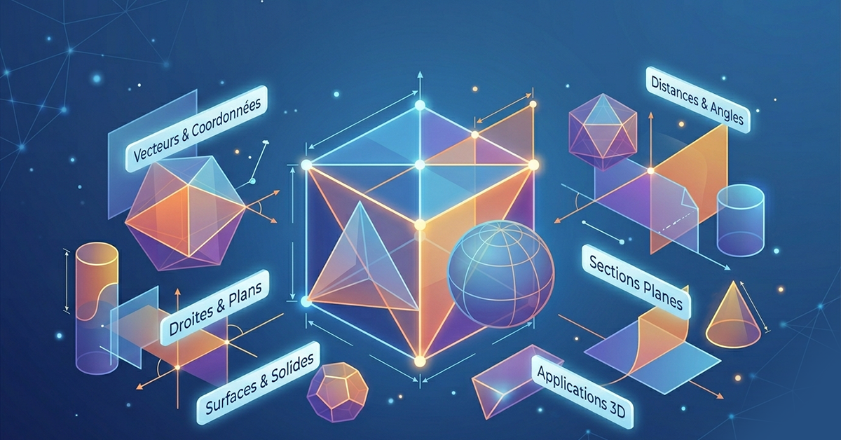 Géométrie dans l’espace 2 : Produit vectoriel